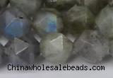 CNG6038 15.5 inches 12mm faceted nuggets labradorite beads