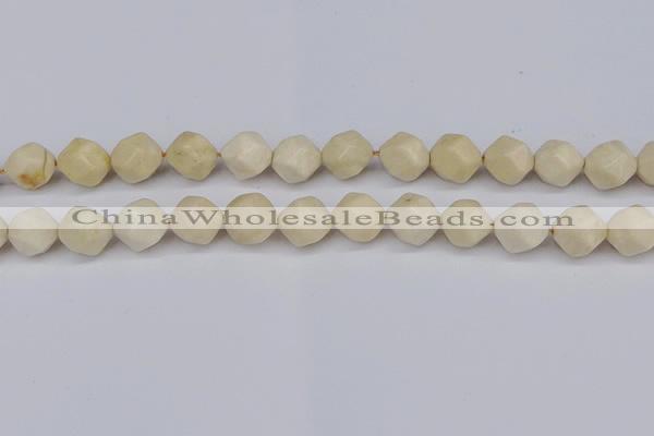 CNG6049 15.5 inches 12mm faceted nuggets jasper beads