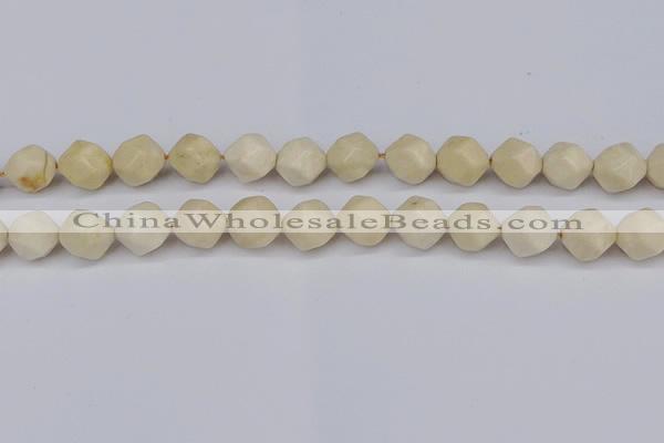 CNG6049 15.5 inches 12mm faceted nuggets jasper beads