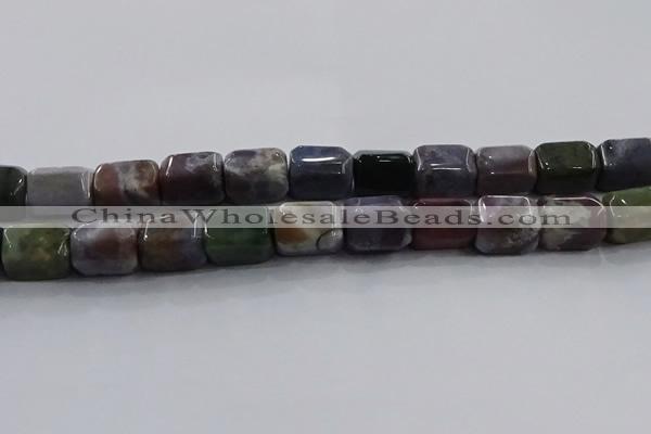 CNG6411 15.5 inches 15*20mm faceted nuggets Indian agate beads