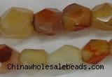 CNG680 15.5 inches 10*14mm - 13*18mm faceted nuggets agate beads