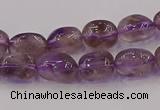 CNG6850 15.5 inches 8*12mm - 10*14mm nuggets amethyst beads