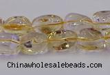 CNG6856 15.5 inches 8*12mm - 10*14mm nuggets citrine beads