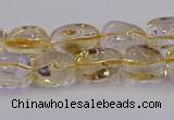 CNG6856 15.5 inches 8*12mm - 10*14mm nuggets citrine beads