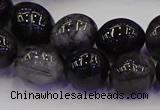 CNG6869 12*16mm - 13*18mm nuggets black rutilated quartz beads