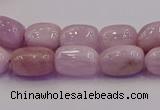 CNG6877 15.5 inches 8*12mm - 10*14mm nuggets pink kunzite beads