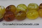 CNG6881 15.5 inches 12*16mm - 13*18mm nuggets yellow opal beads