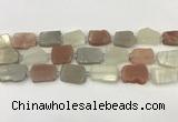 CNG6944 15.5 inches 13*18mm - 20*22mm freeform mixed moonstone beads