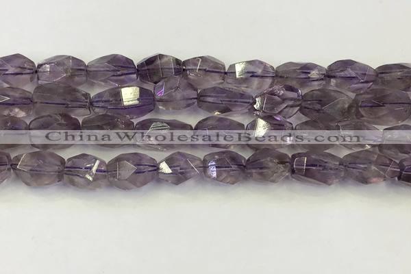 CNG6959 10*14mm - 13*18mm faceted nuggets amethyst beads