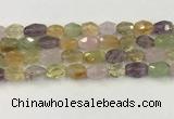 CNG6960 9*12mm - 12*16mm faceted nuggets mixed quartz beads