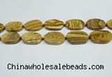 CNG7053 15.5 inches 20*30mm - 22*35mm freeform picture jasper beads