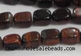 CNG711 15.5 inches 10*14mm nuggets red tiger eye beads wholesale