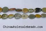 CNG7112 18*25mm - 30*40mm freeform wildhorse picture jasper beads