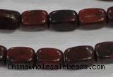 CNG720 15.5 inches 10*15mm nuggets Chinese red jasper beads