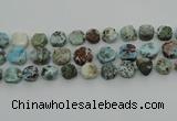 CNG7200 15.5 inches 12*14mm - 14*16mm faceted freeform larimar beads