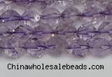 CNG7215 15.5 inches 6mm faceted nuggets amethyst beads wholesale