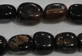 CNG739 15.5 inches 13*18mm nuggets blue tiger eye beads wholesale