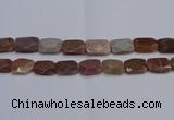 CNG7486 15.5 inches 18*25mm - 20*30mm faceted freeform sunstone beads