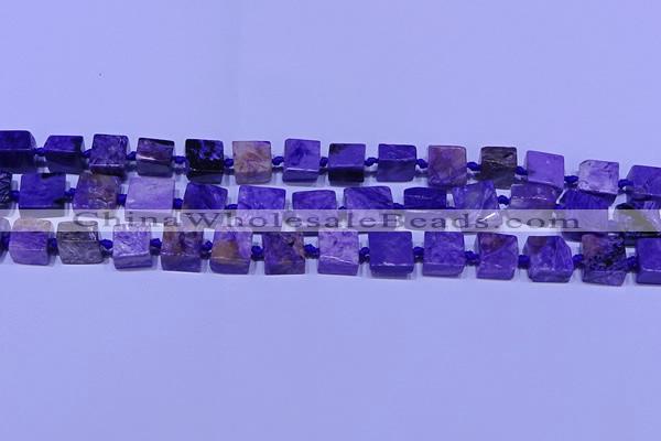 CNG7547 15.5 inches 12*14mm - 14*15mm freeform charoite beads