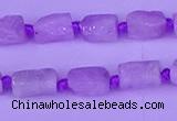 CNG7635 15.5 inches 5*7mm - 8*10mm nuggets kunzite beads