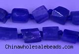 CNG7644 15.5 inches 5*6mm - 6*8mm nuggets blue kyanite beads