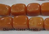 CNG768 15.5 inches 13*18mm nuggets red aventurine beads wholesale