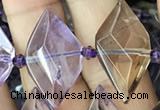 CNG7702 15.5 inches 13*20mm - 15*25mm faceted freeform ametrine beads
