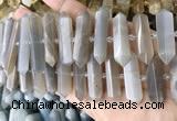 CNG7934 15.5 inches 10*22mm - 12*45mm faceted nuggets moonstone beads