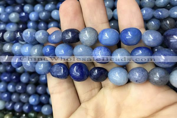CNG8044 15.5 inches 8*10mm nuggets blue aventurine beads