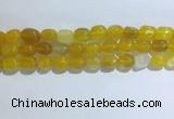 CNG8115 15.5 inches 8*12mm nuggets agate beads wholesale