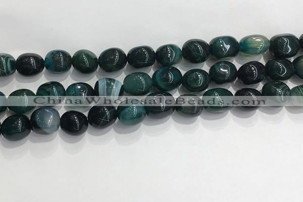 CNG8123 15.5 inches 8*12mm nuggets agate beads wholesale