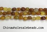 CNG8124 15.5 inches 8*12mm nuggets agate beads wholesale
