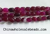 CNG8153 15.5 inches 10*14mm nuggets agate beads wholesale