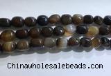 CNG8159 15.5 inches 10*14mm nuggets agate beads wholesale