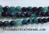 CNG8162 15.5 inches 10*14mm nuggets agate beads wholesale