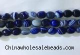 CNG8270 15.5 inches 13*18mm nuggets striped agate beads wholesale