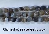 CNG8277 15.5 inches 13*18mm nuggets striped agate beads wholesale