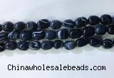 CNG8281 15.5 inches 13*18mm nuggets striped agate beads wholesale