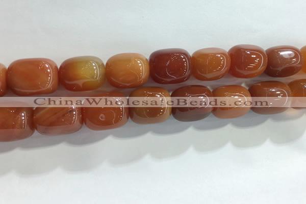 CNG8295 15.5 inches 15*20mm nuggets agate beads wholesale