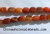 CNG8314 15.5 inches 15*20mm nuggets striped agate beads wholesale