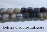 CNG8318 15.5 inches 15*20mm nuggets striped agate beads wholesale