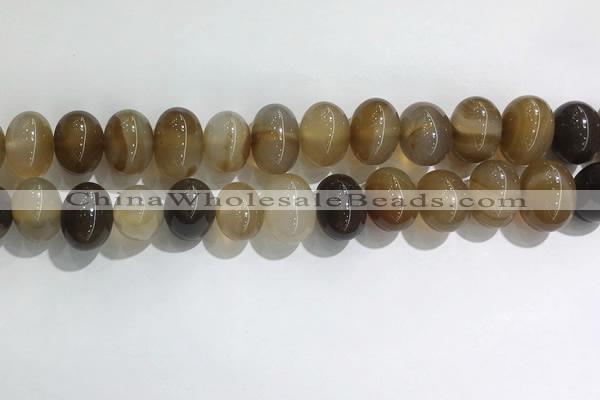 CNG8371 15.5 inches 12*16mm nuggets agate beads wholesale