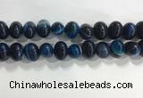 CNG8384 15.5 inches 12*16mm nuggets striped agate beads wholesale