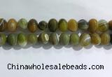 CNG8386 15.5 inches 12*16mm nuggets striped agate beads wholesale