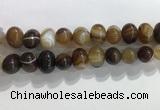 CNG8388 15.5 inches 12*16mm nuggets striped agate beads wholesale