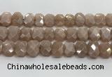 CNG8616 10*13mm - 12*16mm faceted freeform moonstone beads