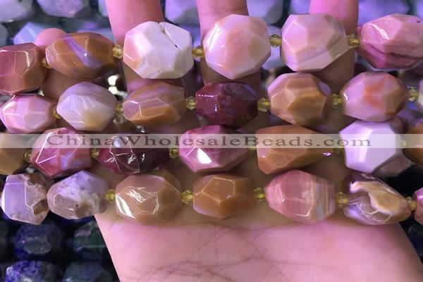 CNG8781 15 inches 13*18mm - 15*20mm faceted nuggets jasper beads