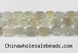 CNG8807 15.5 inches 16mm - 20mm faceted freeform moonstone beads