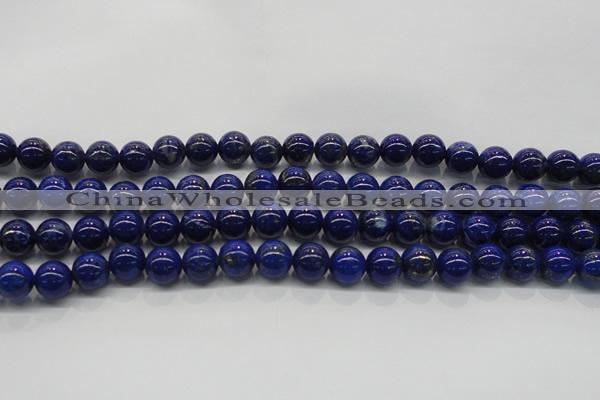 CNL1002 15.5 inches 8mm round A grade natural lapis lazuli beads