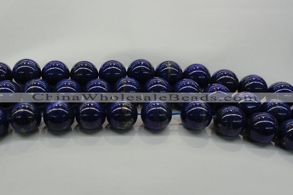 CNL1007 15.5 inches 18mm round A grade natural lapis lazuli beads